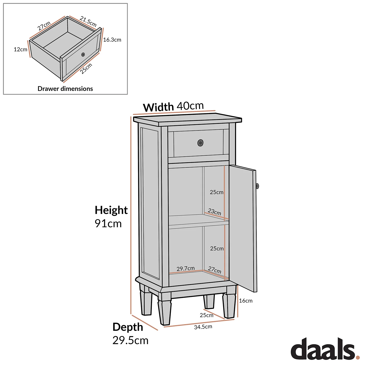 Chantilly Mid Grey Carved Bathroom Cupboard - Image 9