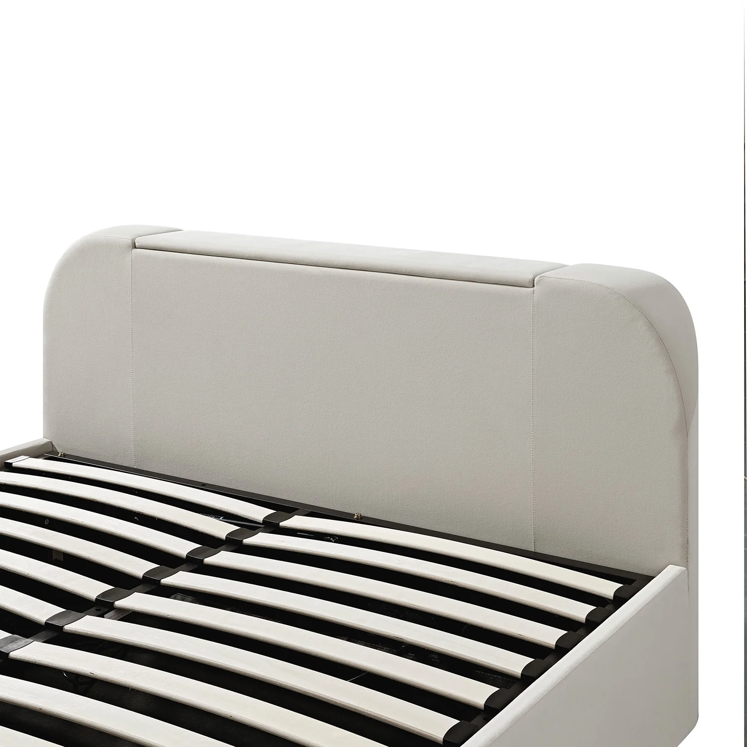 Hadley Champagne Velvet Ottoman TV Bed - Image 25