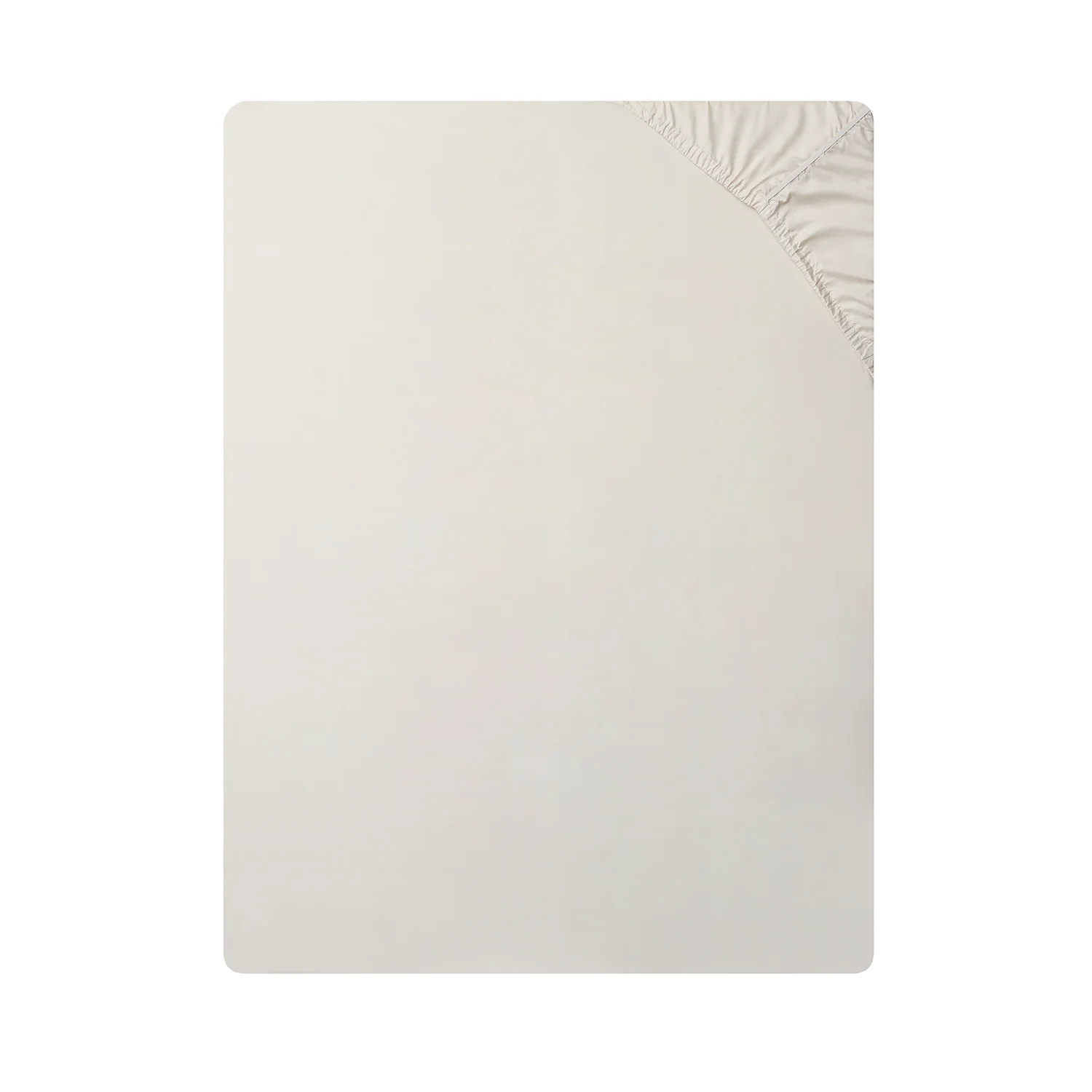 Hotel Collection 600 Thread Count Cotton Sateen Deep Fitted Sheet - Ivory