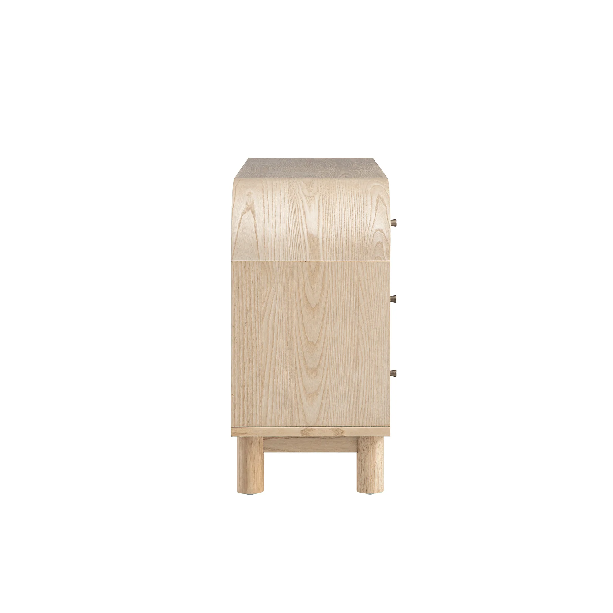Maude Chest of 6 Drawers, Natural Ash with Raffia - Image 11