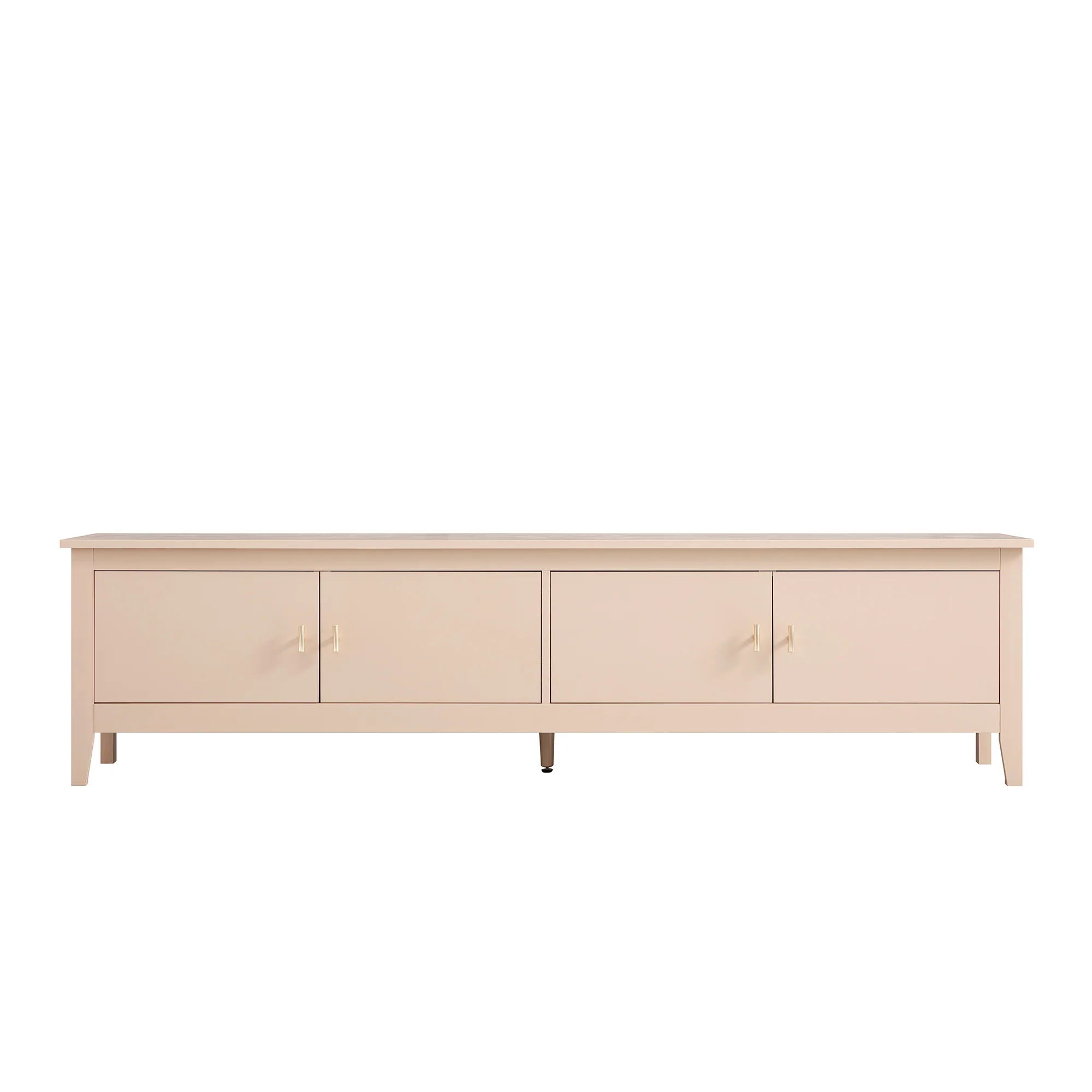 Oakham 180cm Wide TV Unit, Nude Pink - Image 7