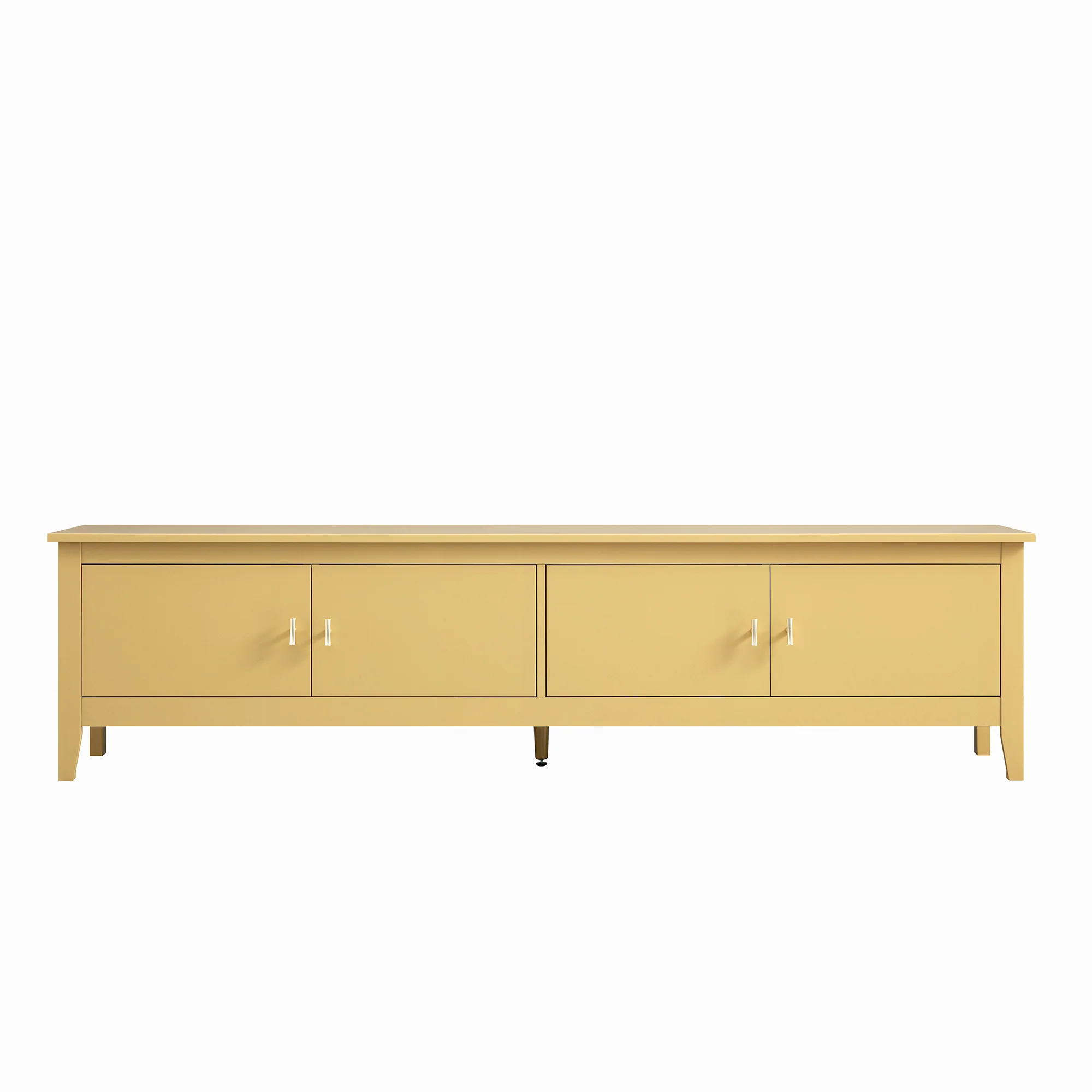 Oakham 180cm Wide TV Unit, Rattan Yellow - Image 7