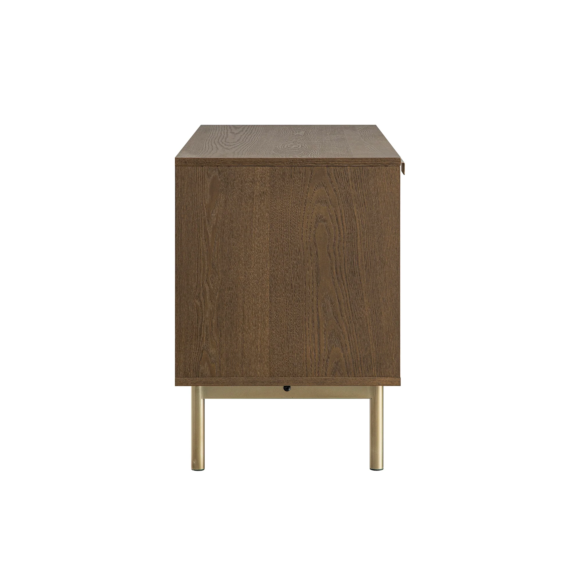 Richmond Ridged 120cm Wide TV Media Unit, Dark Ash - Image 13